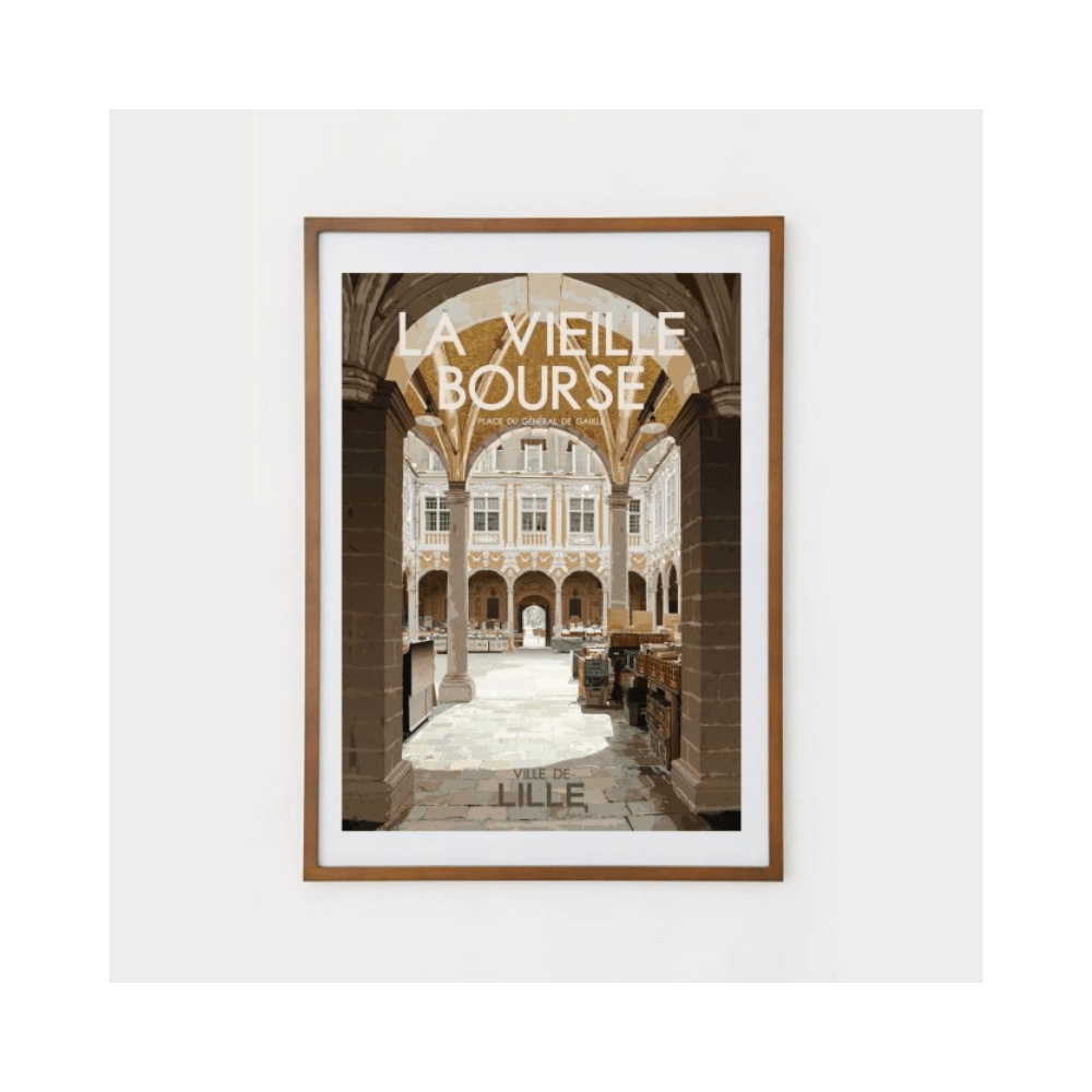 affiche la vieille bourse, i followed the birds, decoration, affiche lille, moos family store, concept store lille, boutique enfant