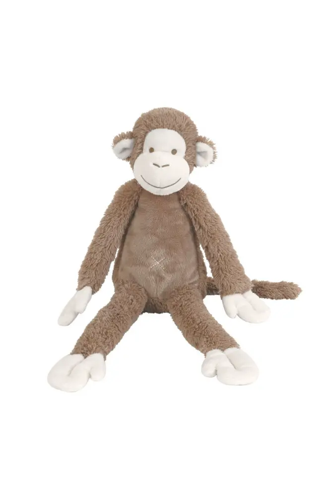 doudou singe marron